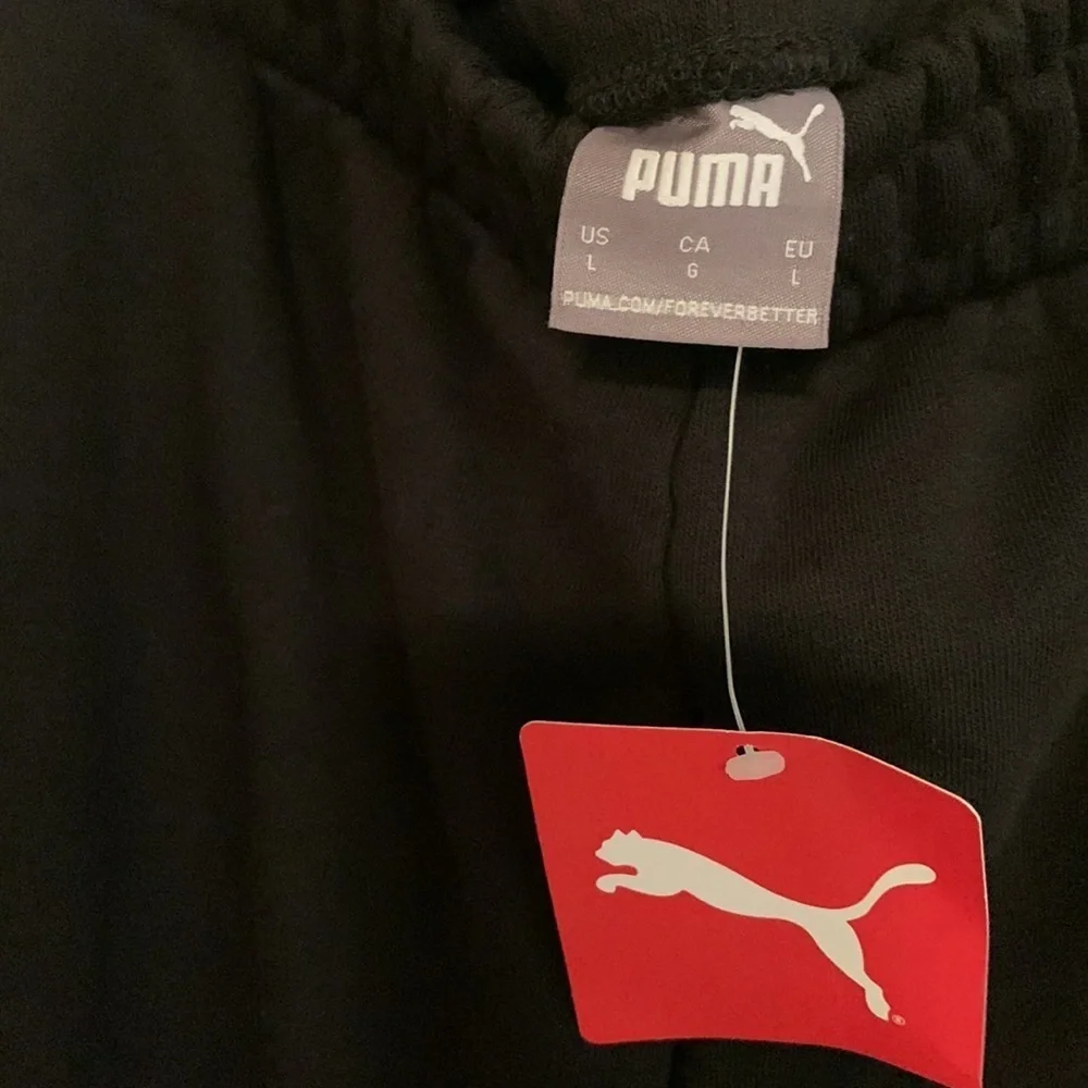 Puma athletic black shorts men’s XXL outdoors relax blockcore